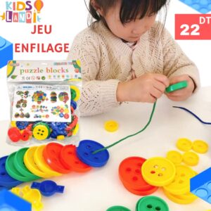 Jeu enfilage